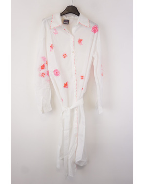 Garde-robe - Lang kleed - Wit
