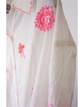 Garde-robe - Lang kleed - Wit