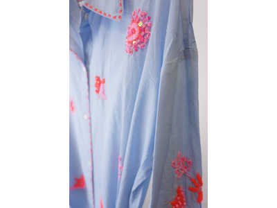 Garde-robe - Lang kleed - Blauw