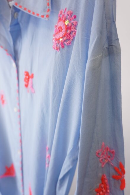 Garde-robe - Lang kleed - Blauw