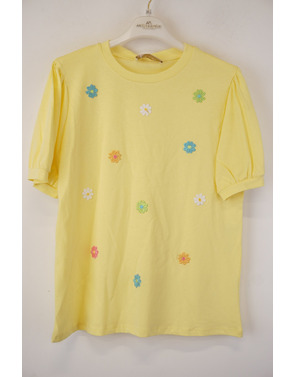 Amelie &amp; Amelie - T-shirt - Geel