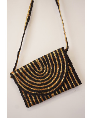 Garde-robe - Handtassen - Zwart-goud