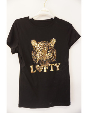 Garde-robe - T-shirt - Zwart
