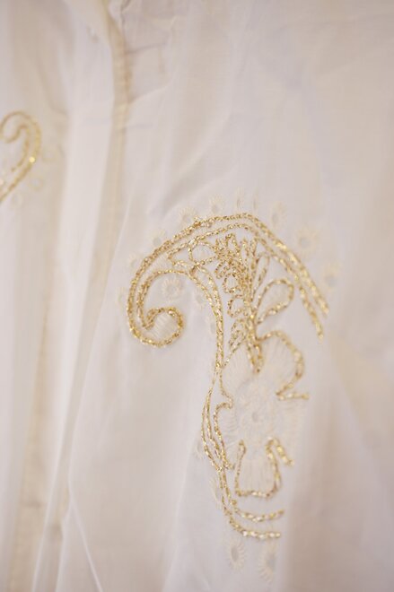Garde-robe - Blouse - Goud-wit