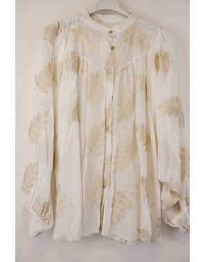 Garde-robe - Blouse - Goud-wit