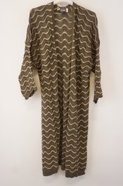 Garde-robe - Gilet - Wit-groen