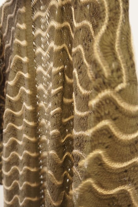 Garde-robe - Gilet - Wit-groen