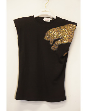 Garde-robe - T-shirt - Zwart