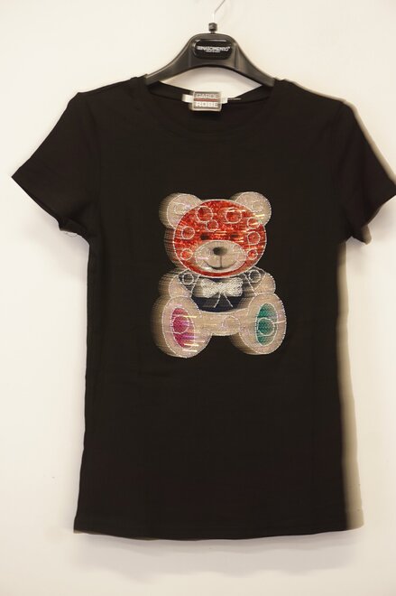 Garde-robe - T-shirt - Zwart