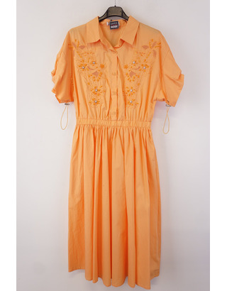 Garde-robe - Halflang Kleedje - Oranje
