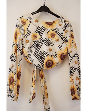 Garde-robe - Top - Zwart-geel