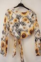 Garde-robe - Top - Zwart-geel