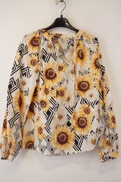 Garde-robe - Top - Zwart-geel