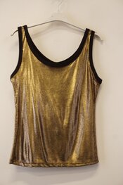 Garde-robe - Top - Zwart-goud