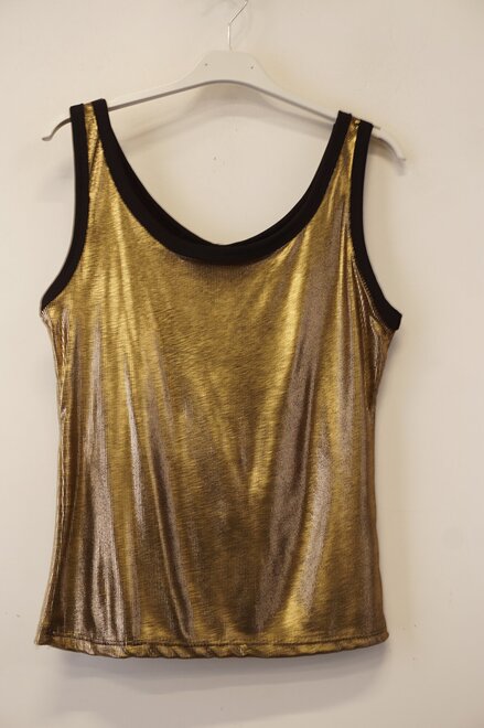 Garde-robe - Top - Zwart-goud