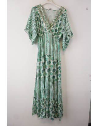 Garde-robe - Lang kleed - Groen