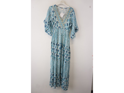 Garde-robe - Lang kleed - Turquoise