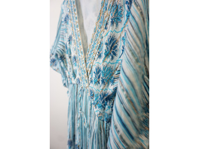 Garde-robe - Lang kleed - Turquoise