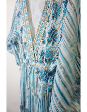 Garde-robe - Lang kleed - Turquoise