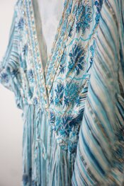 Garde-robe - Lang kleed - Turquoise