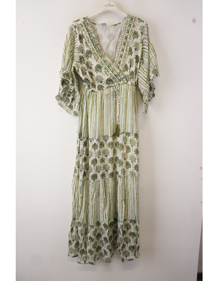 Garde-robe - Lang kleed - Kaki