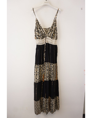Garde-robe - Lang kleed - Zwart