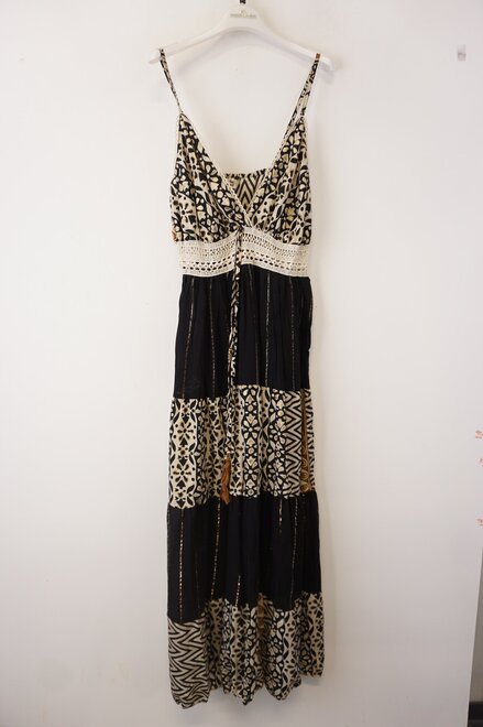 Garde-robe - Lang kleed - Zwart
