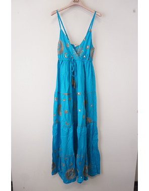 Garde-robe - Lang kleed - Blauw