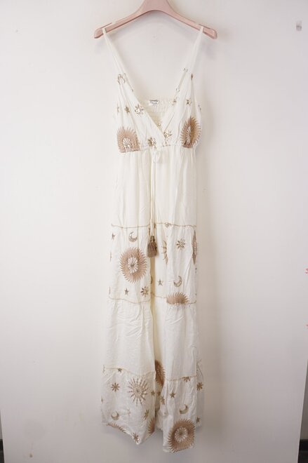 Garde-robe - Lang kleed - Ecru