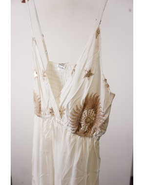 Garde-robe - Lang kleed - Ecru