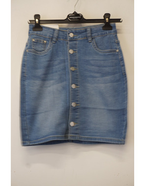 Garde-robe - Korte Rok - Jeans licht