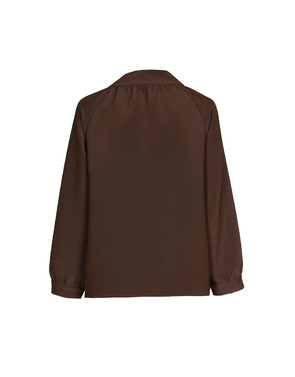 Xandres - Blouse - Donker bruin