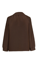 Xandres - Blouse - Donker bruin