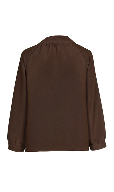 Xandres - Blouse - Donker bruin