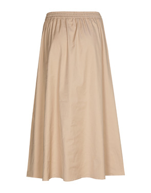 Xandres - Halflange Rok - Beige