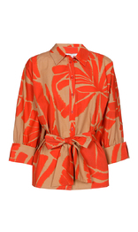 Xandres - Blouse - Beige-rood
