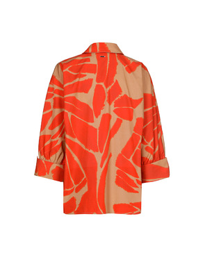 Xandres - Blouse - Beige-rood