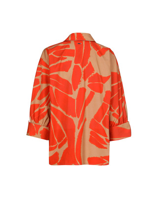 Xandres - Blouse - Beige-rood