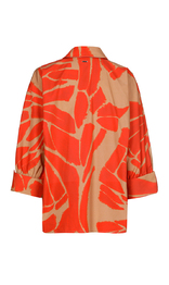 Xandres - Blouse - Beige-rood