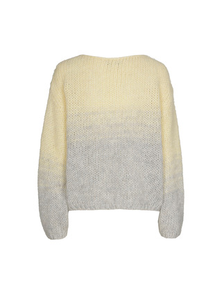 Xandres - Pull - Geel-grijs