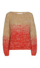 Xandres - Pull - Beige-rood