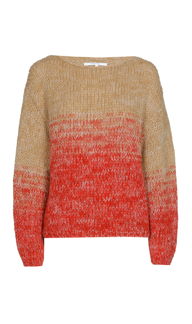 Xandres - Pull - Beige-rood