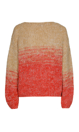 Xandres - Pull - Beige-rood