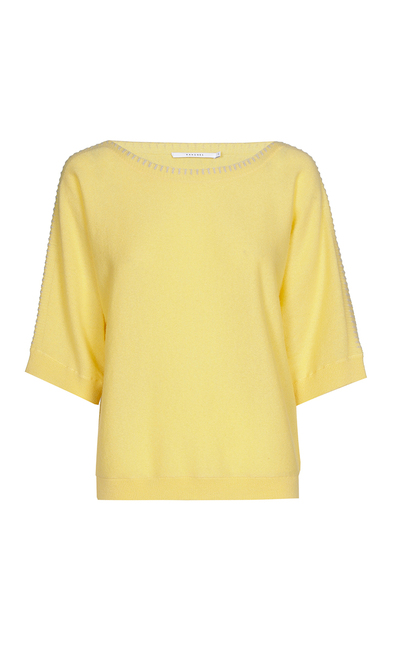 Xandres - Pull - Geel-grijs