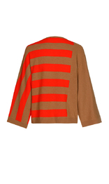 Xandres - Pull - Beige-rood