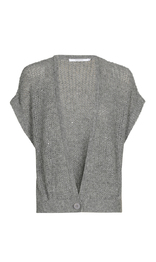 Xandres - Gilet - Donker grijs