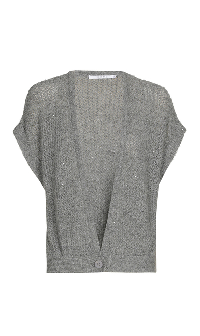 Xandres - Gilet - Donker grijs