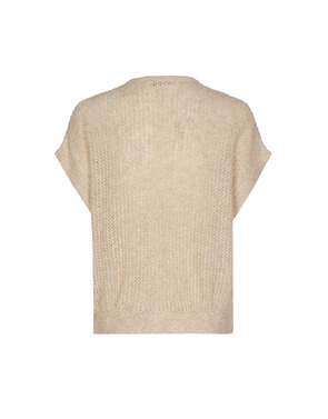 Xandres - Gilet - Ecru