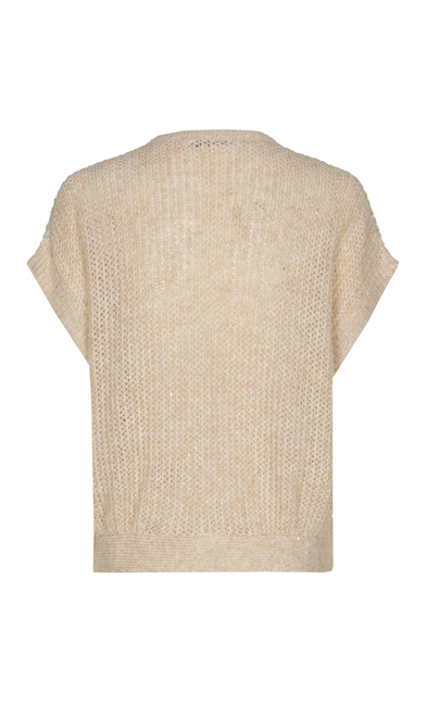 Xandres - Gilet - Ecru