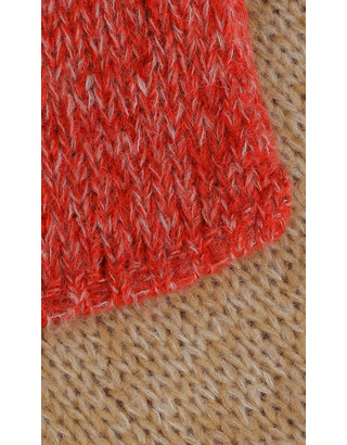 Xandres - Sjaals - Beige-rood
